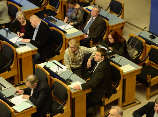 Riigikogu täiskogu istung 12. jaanuar 2015